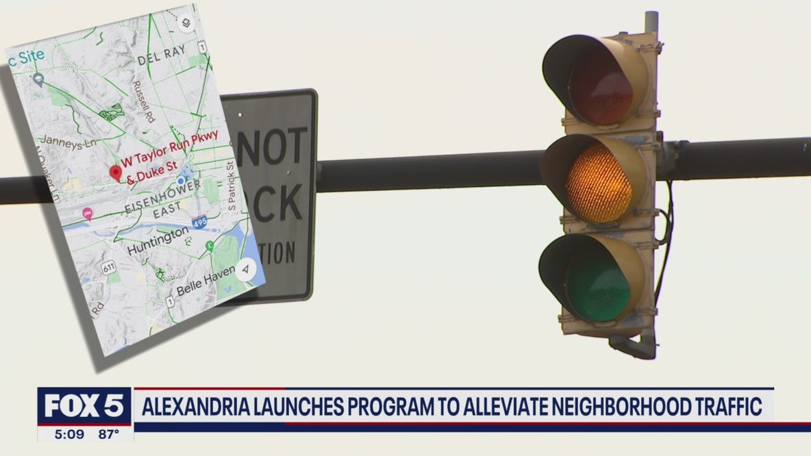 Alexandria launches program to alleviate neighborhood traffic